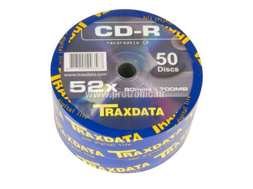 TRAXDATA OPTIČKI MEDIJ CD TRX CD-R SP50