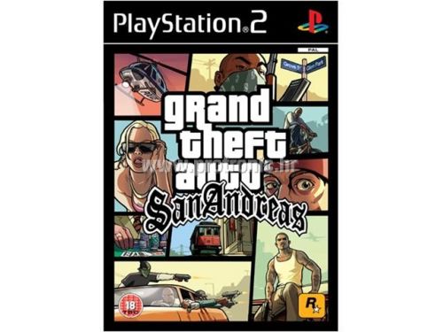 GTA San Andreas Platinium PS2