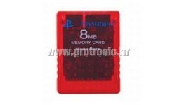 SONY Mc 8 MB Red PS2