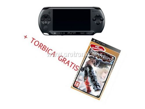 GAM SONY PSP E1004 crni + igra + torbica