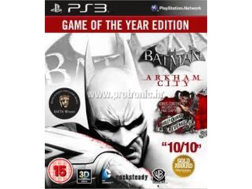 Batman: Arkham City GOTY PS3