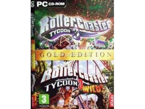 GAM PC igra RollerCoaster Tycoon 3 (incl. Wild) Gold Edition