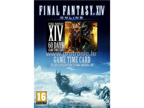 GAM PC igra FINAL FANTASY XIV: A Realm Reborn Time Card (60 days)