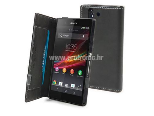 Celly Sony Xperia Z Folio case black_MSN