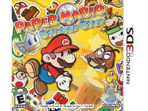 Nintendo 3DS igra Paper Mario Sticker Star