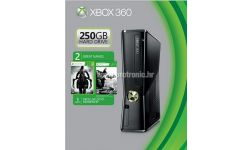 GAM X360 Microsoft XBOX 360 250GB konzola+Batman City+Darksides2