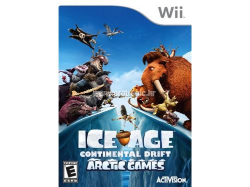 GAM Nintendo Wii igra Ice Age Continental Drift