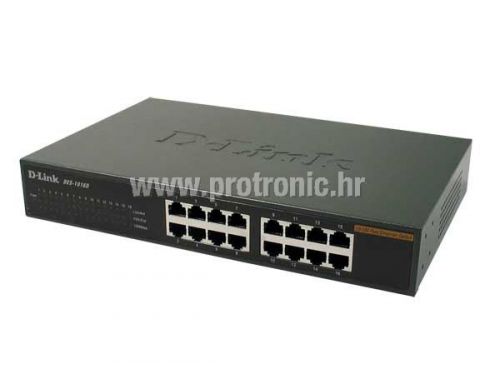 D-Link switch neupravljivi, DES-1016D/E