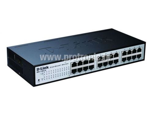 D-Link switch web upravljivi DES-1100-24