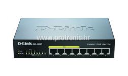 D-Link switch neupravljivi, DGS-1008P/E