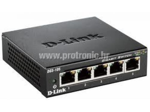 D-Link switch neupravljivi, DGS-108/E (metalno kućište)