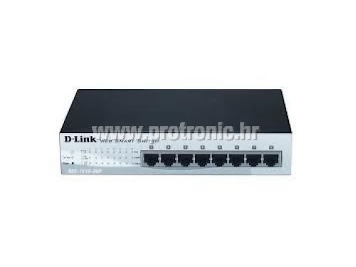 D-Link switch web upravljivi, DES-1210-08P