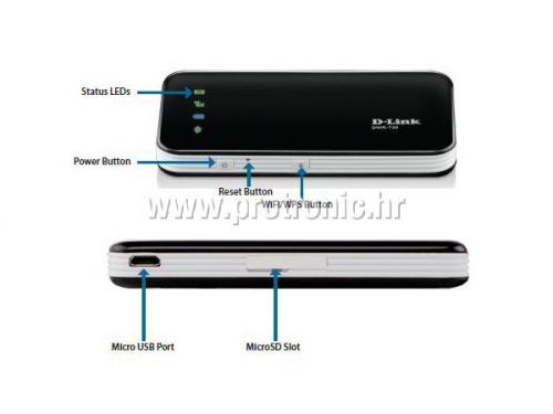 D-Link 3G HSPA+ portable router DWR-730/E