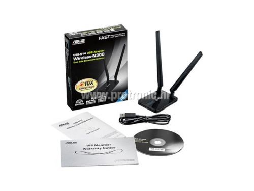 Wireless router Asus USB-N14