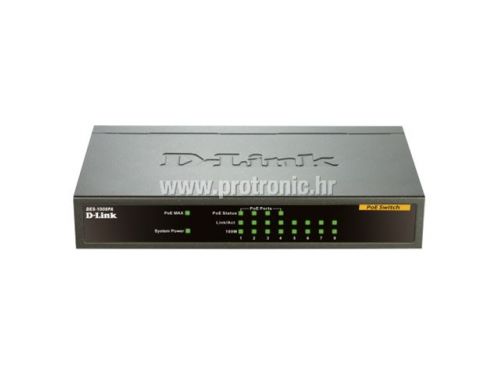 D-Link switch neupravljivi, DES-1008PA