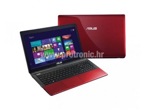 Asus prijenosno računalo K555LA-XX350D, crvena