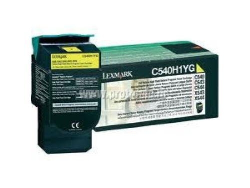 Toner LEXMARK C540/ 543/ 544 Yellow High Yield