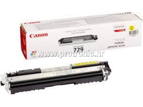 Toner CANON CRG-729 Yellow