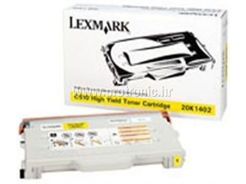 Toner LEXMARK C510 Yellow za 3K str.