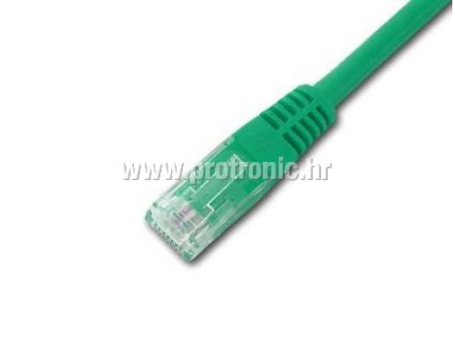 MegaC prespojni mrežni kabel Cat.5e U/UTP PVC 0.5m zeleni