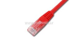 MegaC prespojni mrežni kabel Cat.5e U/UTP PVC 1m crveni