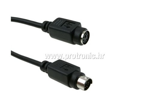 Kabel ICIDU PS/2 produžni, 1,8m, 6pin M - 6pin F