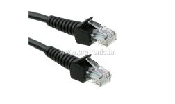 Kabel ICIDU UTP CAT6, 2m, Crni, RJ45-RJ45