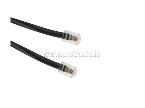 Kabel ICIDU Telefonski 5m, RJ11M - RJ11M