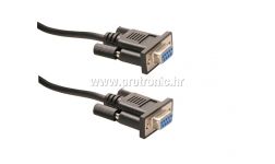 Kabel ICIDU Serial Null Modem, 9pinD-sub F/9pinD-sub F