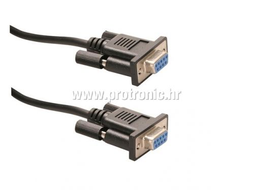 Kabel ICIDU Serial Null Modem, 9pinD-sub F/9pinD-sub F