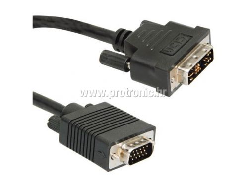 Kabel ICIDU DVI-A na VGA Monitor, 2m DVI-A M-VGA 15pin M