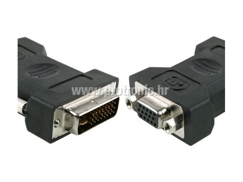 Adapter ICIDU DVI-A na VGA, DVI-A Male - VGA 15pin F