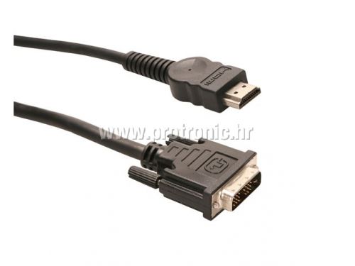 Kabel ICIDU HDMI na DVI Video 1,8m HDMI M - DVI M