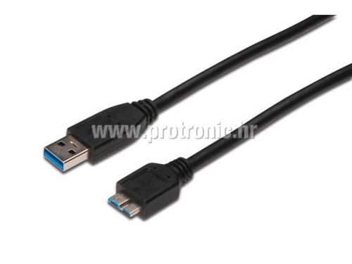 Kabel ICIDU USB 3.0 A-B Micro kabel 1m, A Male - Micro B Male