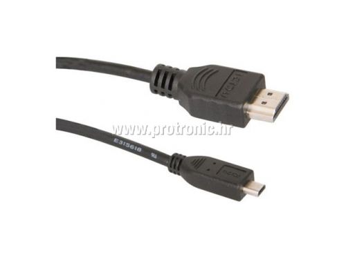 Kabel ICIDU Micro HDMI kabel 2m, A Male - D Male