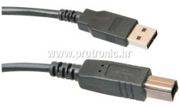 USB 2.0 A-B kabel 5M, AM – BM RETAIL