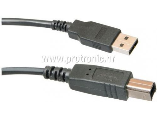 USB 2.0 A-B kabel 5M, AM – BM RETAIL