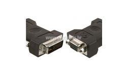 DVI-A to VGA konverter, DVI-A M - VGA 15pin F RETAIL