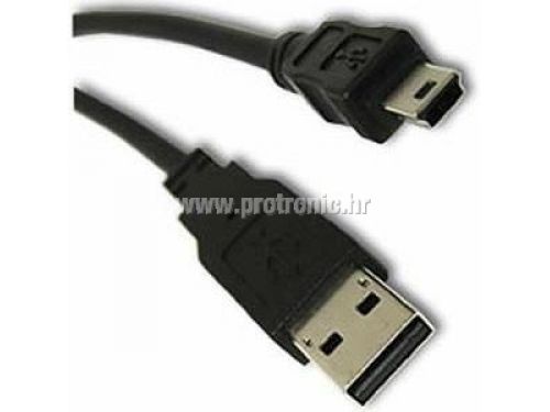 CC MSI USB A-B Mini kabel 2M,A Male-Mini 5pin Male RETAIL