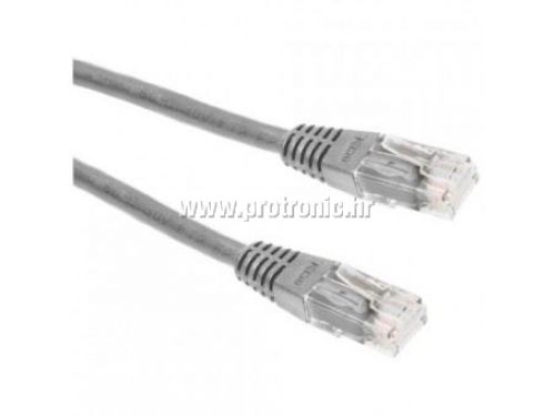 Kabel ICIDU UTP CAT5e kabel 10m, sivi, RJ45-RJ45, OEM