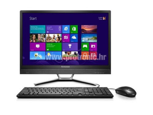 Lenovo stolno računalo All-in-One C470, BL, 57331804