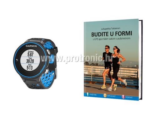 Garmin Forerunner 620 HRM-Run crno/plavi + poklon knjiga