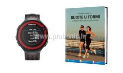 Garmin Forerunner 220 HRM crno/crveni + poklon knjiga