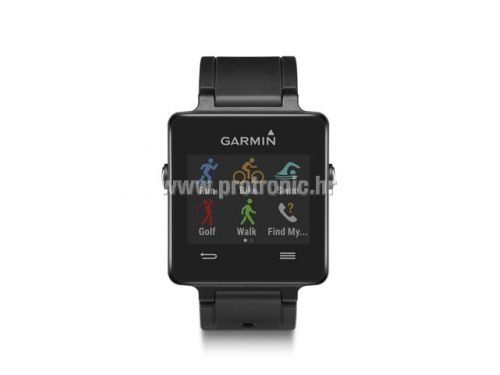 Garmin vívoactive HRM bundle - GPS pametni sat, crni