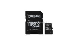 Memorijska kartica Kingston SD MICRO 4GB HC Class 4 + SD adapter