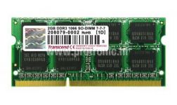 Memorija branded Transcend 2GB DDR3 1066MHz SODIMM