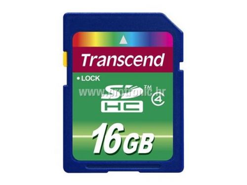 Memorijska kartica Transcend SD 16GB HC Class 4