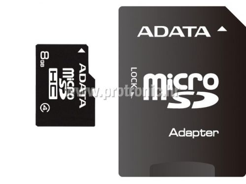 Memorijska kartica Adata SD MICRO 8GB HC Class4 + 1ad