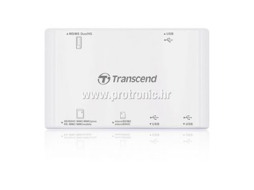 Čitač kartica Transcend Multi Card P7 bijeli