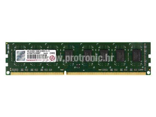 Memorija Transcend DDR3 2GB 1600MHz, JM1600KLN-2G